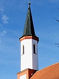 Die Kirche in O.. inmitten des Landkreises ist dem hl. Moritz geweiht 